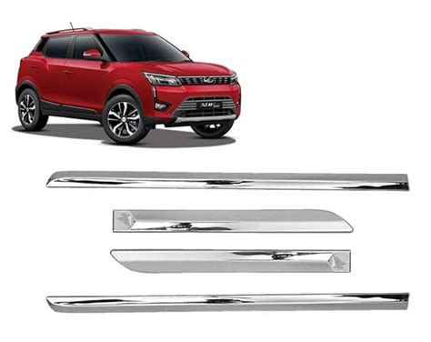 Empica Full Chrome Car Side Moulding Door Beading Protector Cladding ...