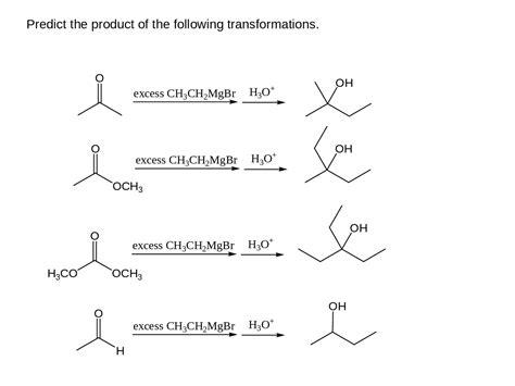 Transformations - Quiz 5 Solved | Organic Chemistry II | CHM 2211 - Docsity