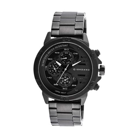 Giordano Black Dial Multifunctional Men's Watch-R1209-22 : Amazon.in ...