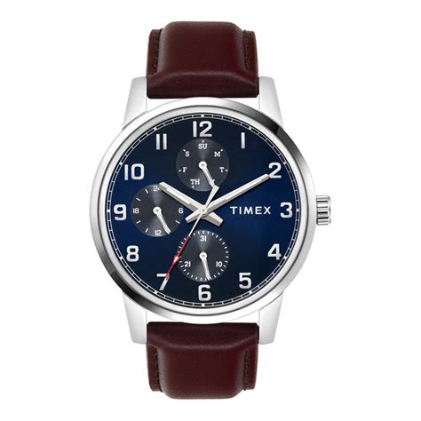 TIMEX Blue Round Dial Analog Men's Watch - TWEG18906