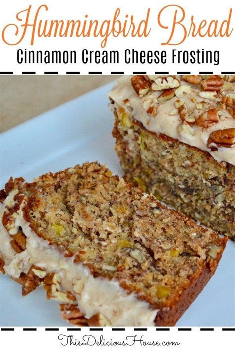 hummingbird bread recipe
