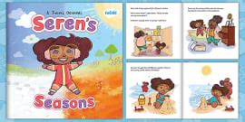 Seren's Seasons Story PowerPoint | Weather and Seasons Book
