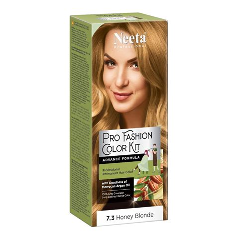 Neeta Professional Pro Fashion Color Kit Permanent Hair Color Honey ...