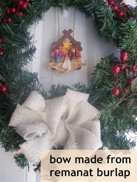 Nativity Wreath DIY 的图像结果