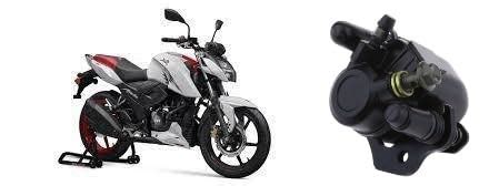 WHEEL DRIVE Compatible with Tvs RTR 160 4V Bs6 Rear Disc Brake Caliper ...
