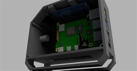 Image result for Raspberry Pi 4B STL