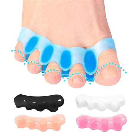 Gel Toe Separators & Toe Stretcher for Overlapping Toes | Cure Bunions ...