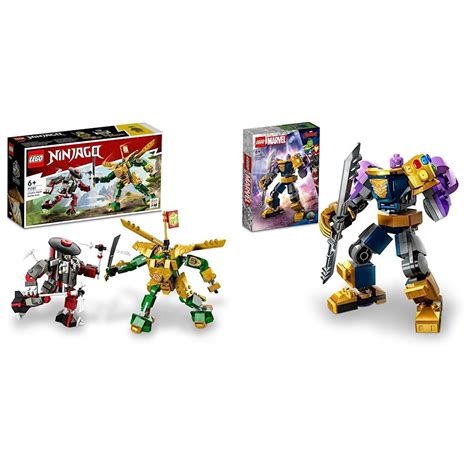 Buy LEGO NINJAGO Lloyd’s Mech Battle EVO 71781 Building Toy Set (223 ...