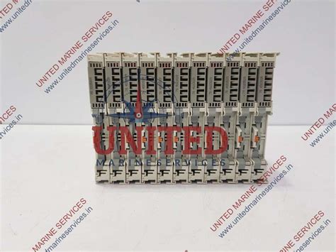 WAGO 2 CHANNEL RELAY OUTPUT 750-517 750-600 | United Marine Services
