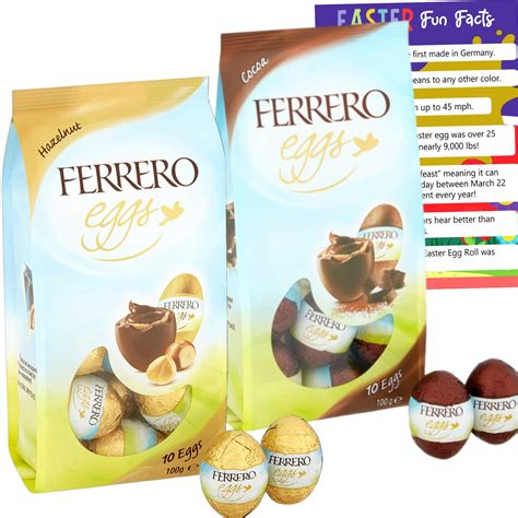 Buy 2 x 100g Ferrero Rocher Easter Egg Cocoa | Ferrero Rocher Easter ...