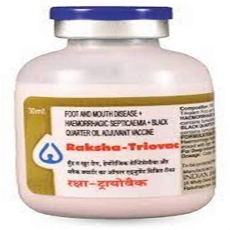 Veterinary Medicine - Raksha Triovac 30ml Exporter from Mumbai