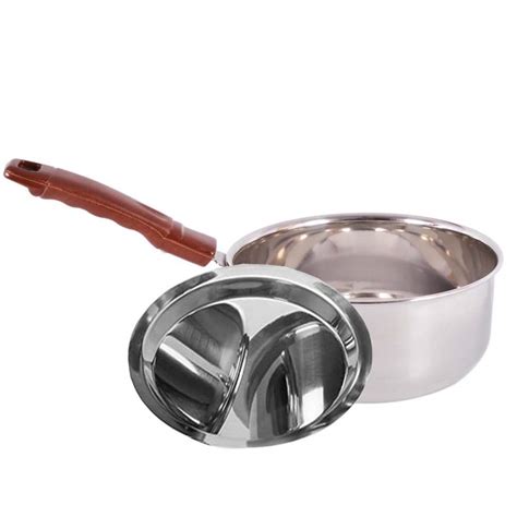 Buy Jalpan Kitchenware Stainless Steel Induction Sauce Pan with Lid ...