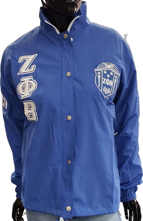 Buy Buffalo Dallas Zeta Phi Beta Sorority Crest Ladies All-Weather ...