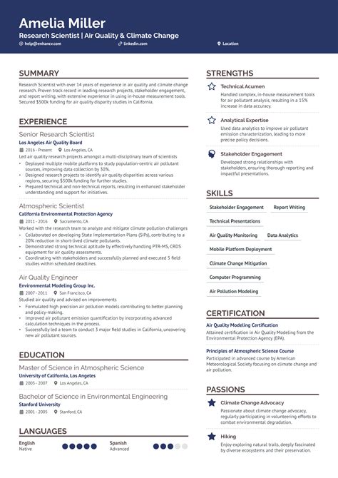 Scientist Cv Examples