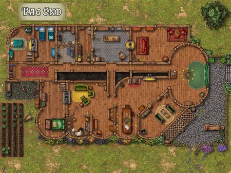 Floor Plan Of Bag End