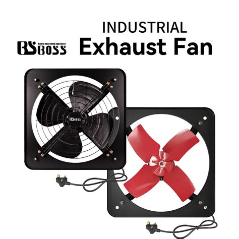 BSBOSS Wall Type Light Duty Industrial Kitchen Ventilation Fan (8"-24 ...