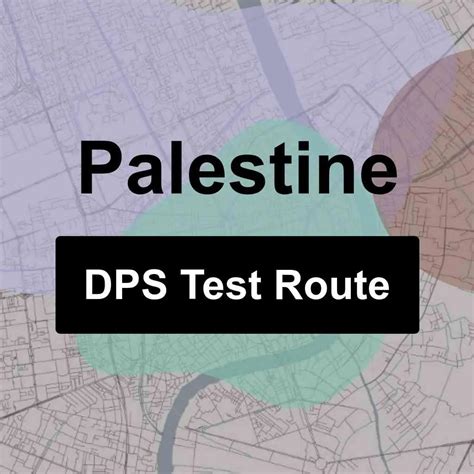 Palestine, Texas DPS Driving Test Routes - DriveTestRoutes.com