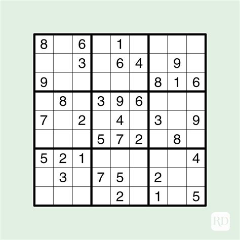 20 Free Printable Sudoku Puzzles for All Levels | Reader's Digest
