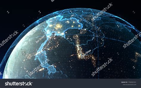 Earth 2D Map Texture 的图像结果