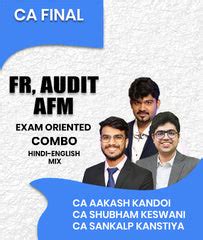 CA Aakash Kandoi FR and Advanced Accounts