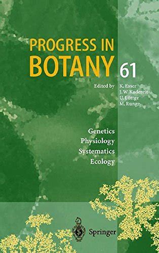 Progress in Botany: Genetics Physiology Systematics Ecology eBook ...