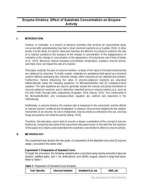 Image result for Enzyme Kinetics Lab