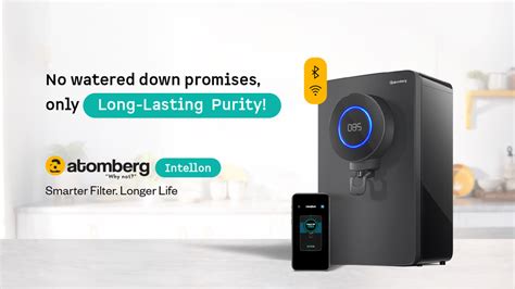 Atomberg Intellon 8 L RO + UV + UF + Alkaline Water Purifier India's ...