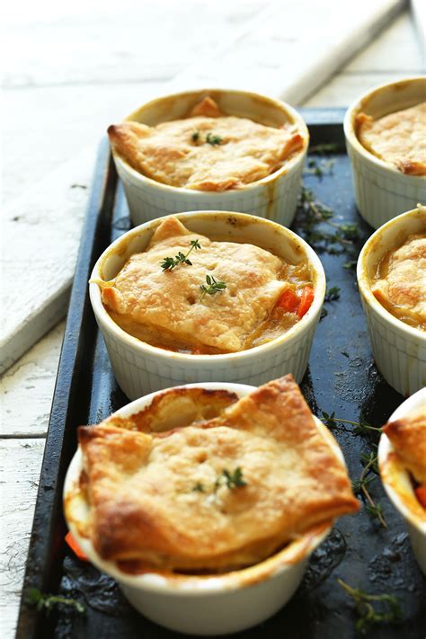Thyme & White Bean Pot Pies | Minimalist Baker Recipes
