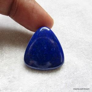 Buy 27.20cts NATURAL Lapis Lazuli Smooth Cabochon 26x24x5mmmm Rounded ...