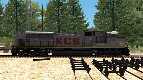 Kansas City Southern Sd70ACe Grey Ghost Unit 4005 - Train Sim Community
