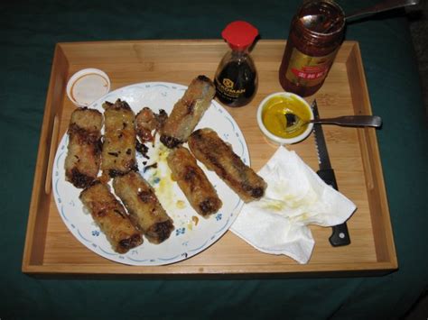 Image result for Fried-Fish Spring Rolls