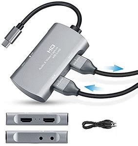 microware 4K Audio Video Capture Card, HDMI to USB C/3.0 Capture Card ...