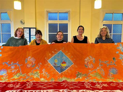 Silk Painting with Donna Fox for Boston UKs International Hanseatic Day ...