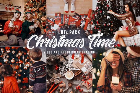 Top 12 Christmas LUTs Packs for Holiday Color Grading - FilterGrade