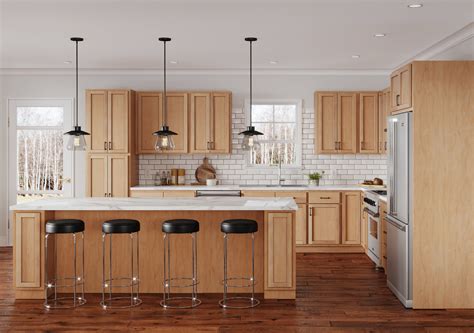 Rustic Maple Kitchen Cabinets Two Tone Cabinets Waypoint Living