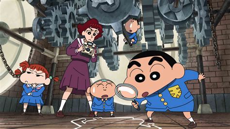 Shin chan Film: Shrouded in Mystery! The Flowers of Tenkasu Academy ...