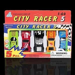 Toy Car Set - 5 piece metal car set : Amazon.in: Toys & Games