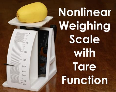 Nonlinear Weighing Scale With Tare Function : 4 Steps (with Pictures ...