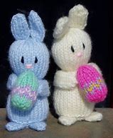 Image result for Knitted Easter Bunny Pattern