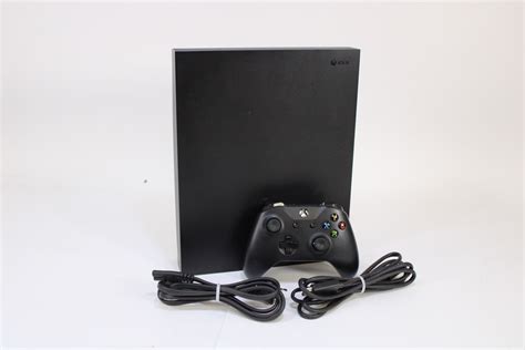 Microsoft Xbox One X 1787 Black 1TB 4K Video Game Console - 4417