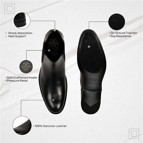 Buy Red Tape Chelsea Boots for Men | Soft Cushioned Insole, Slip ...