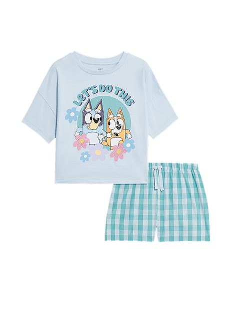 Buy Bluey™ Pyjamas (1-7 Yrs) at Marks & Spencer