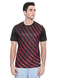 Buy Piranha Black And Red T-Shirt Online at Low Prices in India - Amazon.in