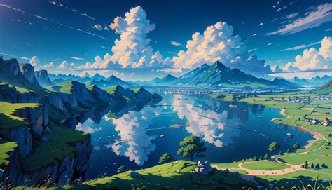 Anime Nature Wallpaper 4k