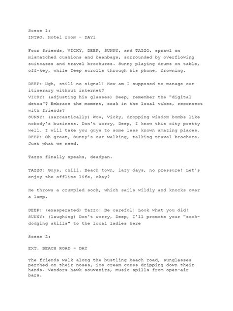 Image result for Film Script