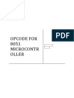 Image result for Opcode Map 8051