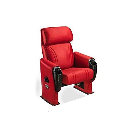 Tychi Push Back Theatre Chair with Glass Holders (Red) : Amazon.in ...