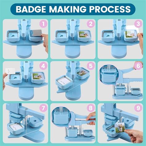 LYAYYDS 50MM Square Fridge Magnet Maker Badge Maker Machine India | Ubuy