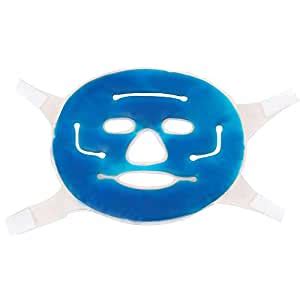 HealthMax Anti-Fatigue Cooling Gel Face Mask with Strap-on Velcro ...