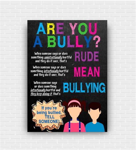Anti Bullying Poster Ideas